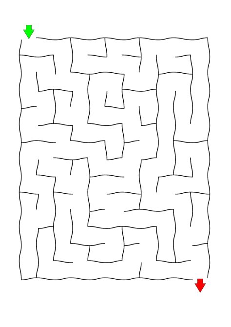 100 Easy Mazes for Kids up to 5 Years Old, Printable Labyrinth Pages ...