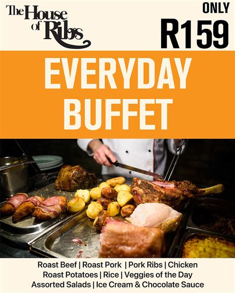 The House Of Ribs Specials Menu Boksburg