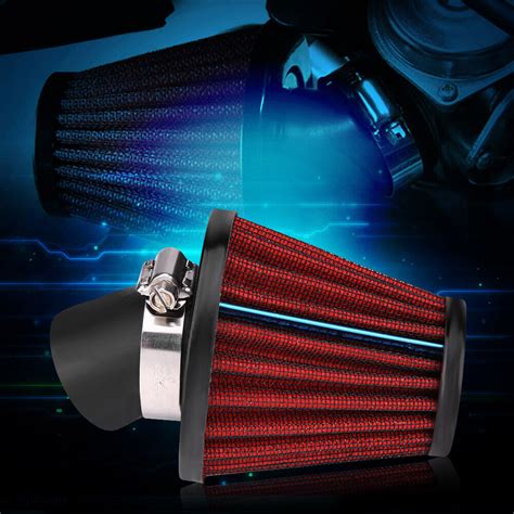 35mm 48mm 45 Degree Bend Motorcycle Air Intake Filter Motorcycle Air