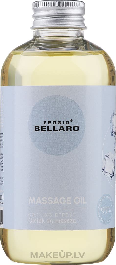 Fergio Bellaro Massage Oil Refreshment Masāžas eļļa Atsvaidzinoša