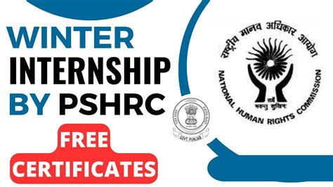 Pshrc Winter Internship All India Apply Freshers Eligible