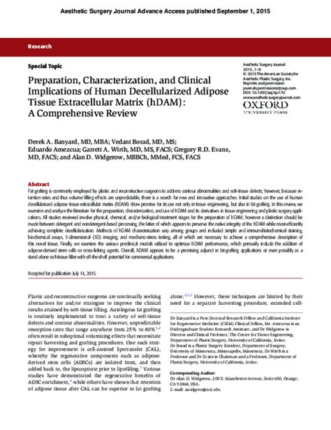 Pdf Preparation Characterization And Clinical Implications Of Human