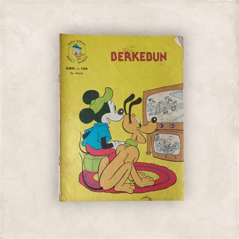 Promo Majalah Komik Donal Bebek Album Walt Disney No Berkebun Lawas