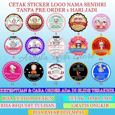 A70 Isi 150Pcs Lembar Cetak Sticker Chromo Cutting Bulat Sticker