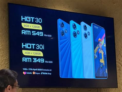 Infinix Hot 30 Infinix Hot 30i Maklumat Penjualannya Di Malaysia SoyaCincau