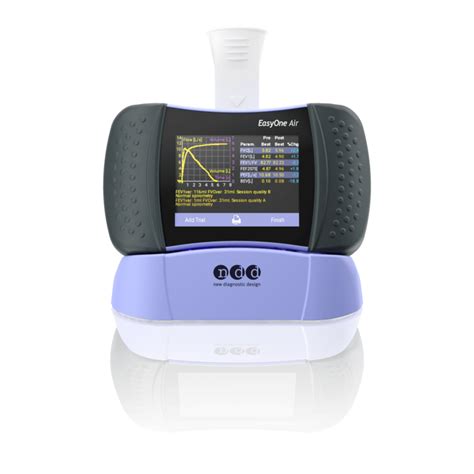 Portable Spirometry Machine PC Spirometer EasyOne Air Ndd Medical