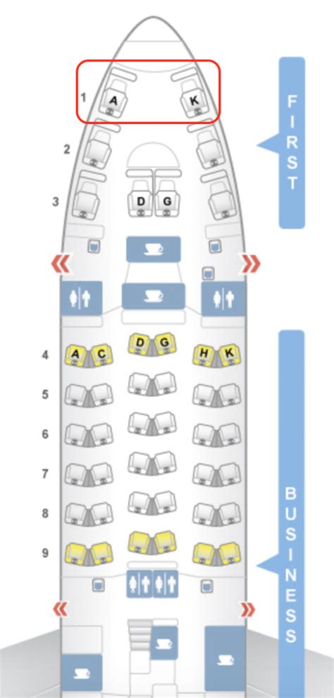 Lufthansa 747-8 seat map - Million Mile Guy