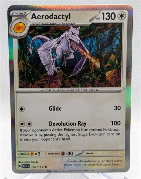 Aerodactyl Ungraded Pokemon Scarlet And Violet 151