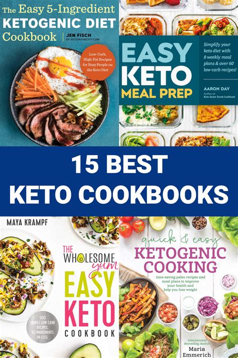 15 Best Keto Cookbooks - Top Low Carb Ketogenic Diet Books