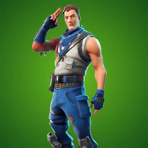 Star Spangled Trooper Fortnite Skin Fortnitegg