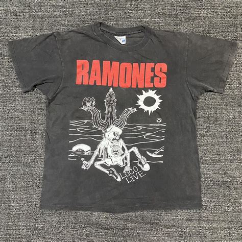 Vintage Vintage 90s Ramones T Shirt Grailed Ramones T Shirt Ramones Shirt T Shirt