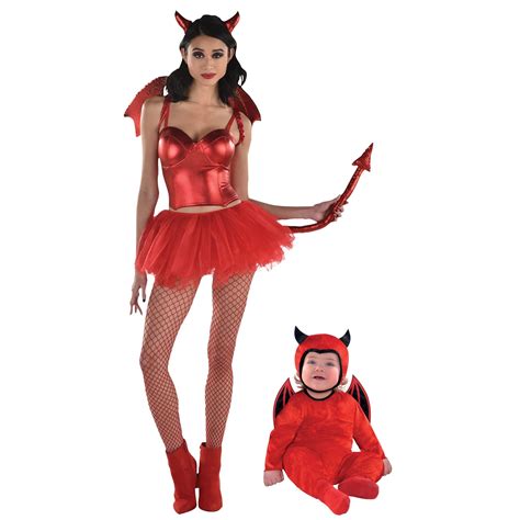 Mommy And Me Devil Costumes Party Expert