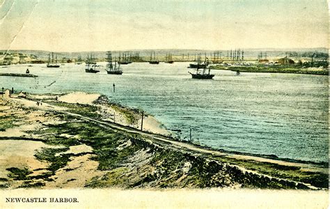 Postcard Of Newcastle Harbour Nsw C 1906 Living Histories