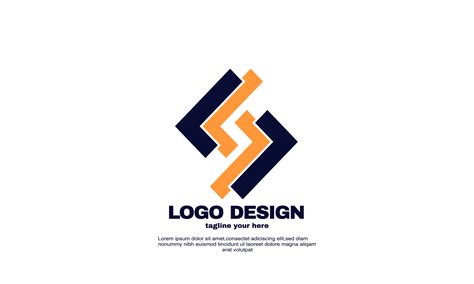 abstract creative inspiration best logo elegant geometric corporate ...