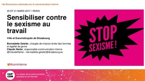 A5 Sensibiliser Contre Le Sexisme Au Travail