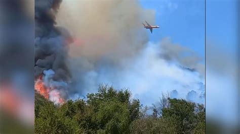 Incendio En Casablanca Senapred Declaró Alerta Roja Provincial