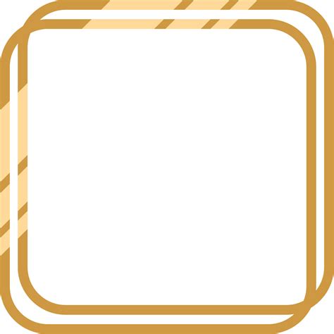 Gold frame png graphic clipart design 22786102 PNG