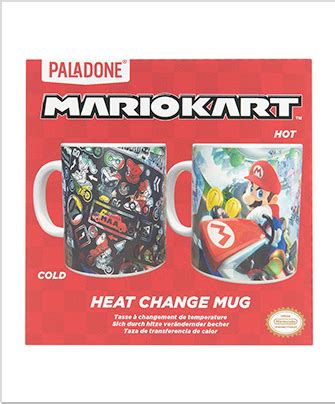 Paladone Mario Kart Heat Change Mug Mx Games