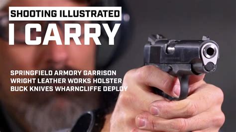 I Carry Springfield Armory Garrison 4 25 1911 Pistol In 9 Mm In A Wright Leather Works Holster