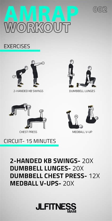 AMRAP WORKOUT 002 | JLFITNESSMIAMI