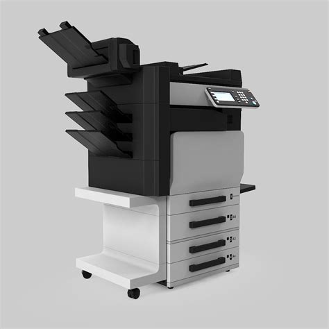 Xerox Printer 3D Model $18 - .fbx .ige .obj .ma - Free3D