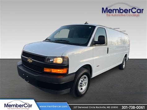 Used Chevrolet Express Cargo Van Rwd At Membercar