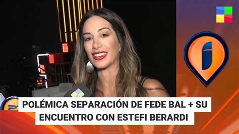 Separaci N Escandalosa De Fede Bal Pepe Cibri N Intrusos Programa