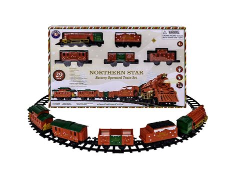 Lionel Northern Star, Miniature Battery-powered Model Train Set with ...