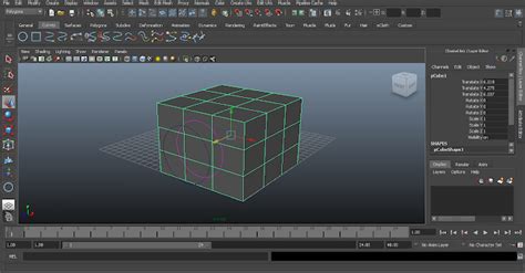 Autodesk Maya 3D Project Curve On Mesh Cuadro De Opciones