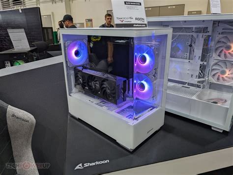 Sharkoon Cases At Computex Rebel C Rgb Wood Case Ak Rgb And