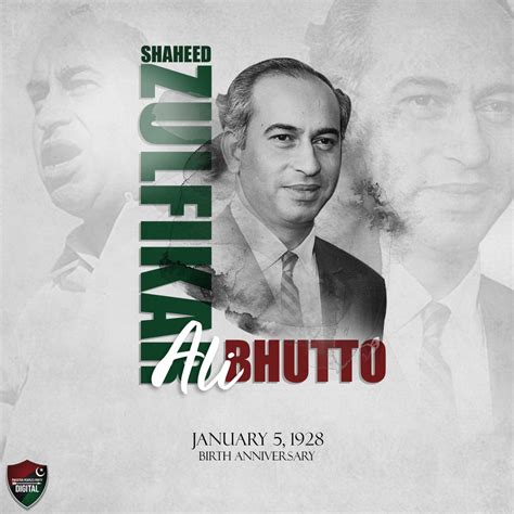 Zulfikar Ali Bhutto Born