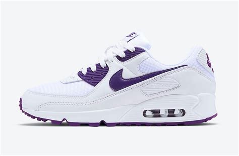 Nike Air Max 90 White Court Purple Ct1028 100 Release Date Info