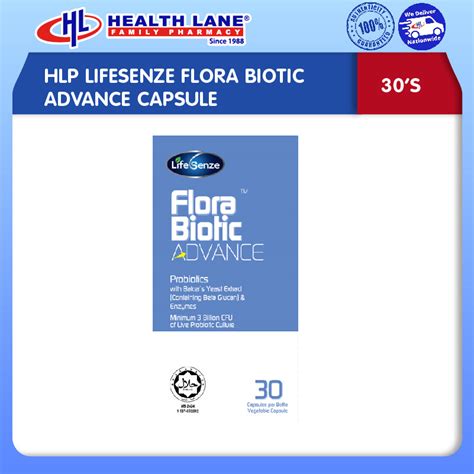 Hlp Lifesenze Flora Biotic Advance Capsule 30s Lazada