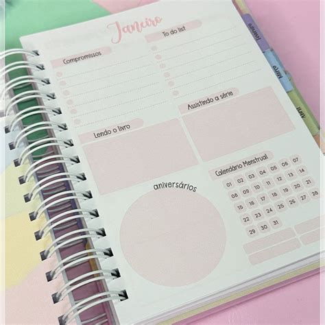 Planner Personalizado Uau Elo Produtos Especiais