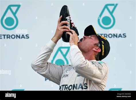 Red Bull Racing Celebrates His Third Position Champagne On Podium Hi