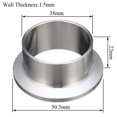 Mm Od Weld Ferrule Stainless Steel Sanitary Ferrule Fits Inc