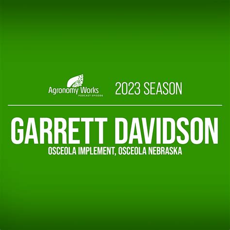 2023 Season: Garrett Davidson