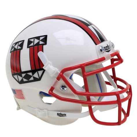 Utah Utes Schutt White 2019 Tribal Mini Football Helmet