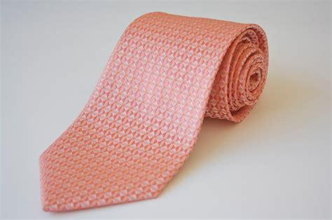 Mens Tie Peach Necktie Via Etsy Ties Mens Colors Ties