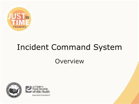 ICS 300 Intermediate Incident Command System For Expanding