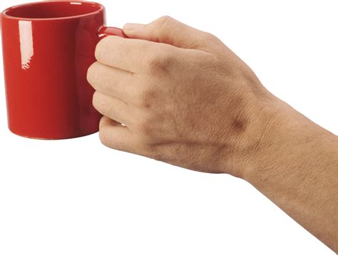 Taza de Café en Mano PNG transparente StickPNG