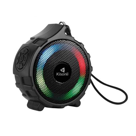 Kisonli S Bluetooth Speaker With Rgb Light Price In Bd Techlandbd