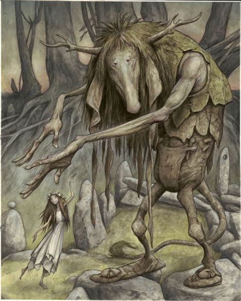 Forest Creatures Magical Creatures Fantasy Creatures Brian Froud