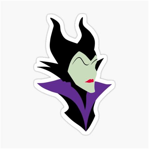 Maleficent Stickers Redbubble