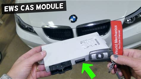 HOW TO REMOVE AND REPLACE EWS CAS MODULE ON BMW E90 E92 E91 E93 YouTube