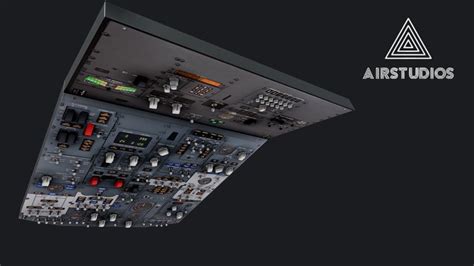 Boeing-737-overhead-panel 3D models - Sketchfab