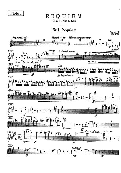 Requiem Verdi Giuseppe Imslp Free Sheet Music Pdf Download