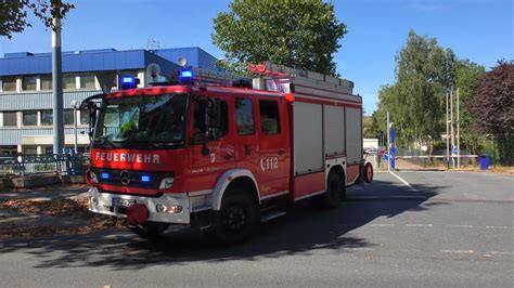 Gong Durchsage Elw Hlf Doppel Rtw Der Feuerwehr Oberhausen