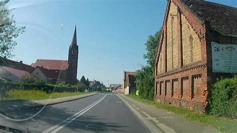 Wiebodzin Polska Drive Przejazd Drog Wiebodzin Do Krosno