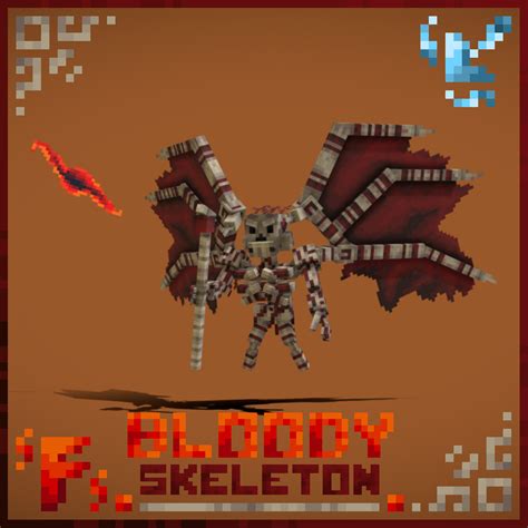 Bloody Skeleton Boss Bundle 2 Phases Mcmodels